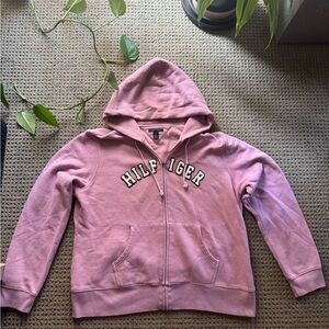 Tommy Hilfiger Pink Hoodie Jacket